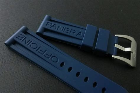 panerai straps 22mm|panerai officine rubber strap.